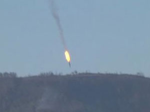 Suriye Sınırında uçak düşürüldü!