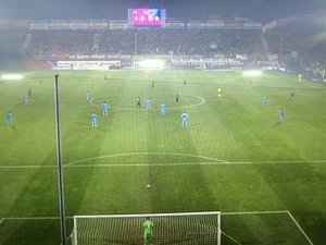 Trabzonspor Osmanlıspor maçında ilginç anlar!