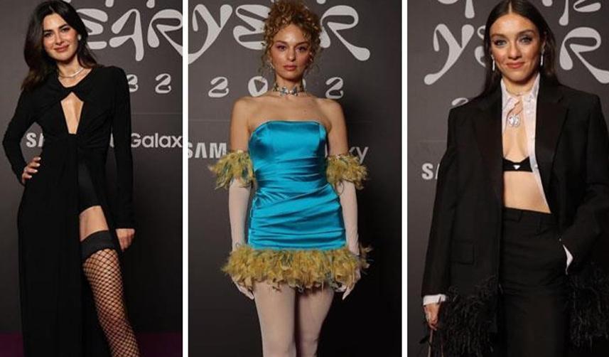 Ünlü isimler, GQ Türkiye Ödül Töreni'nde şıklık yarışına girdi