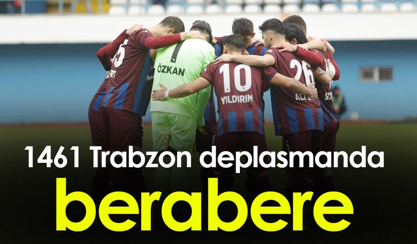 1461 Trabzon Deplasmanda Berabere