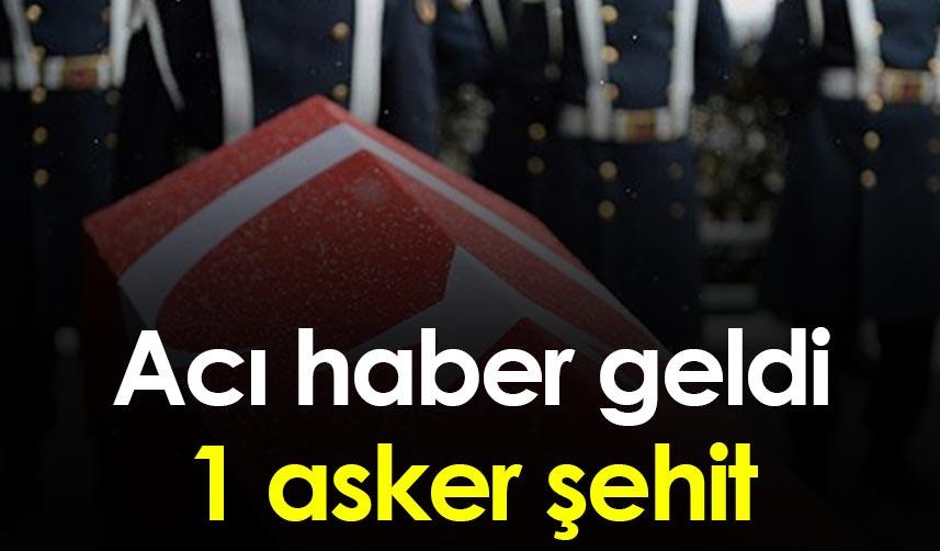 Pençe Kilit Operasyon bölgesinden acı haber: 1 şehit!