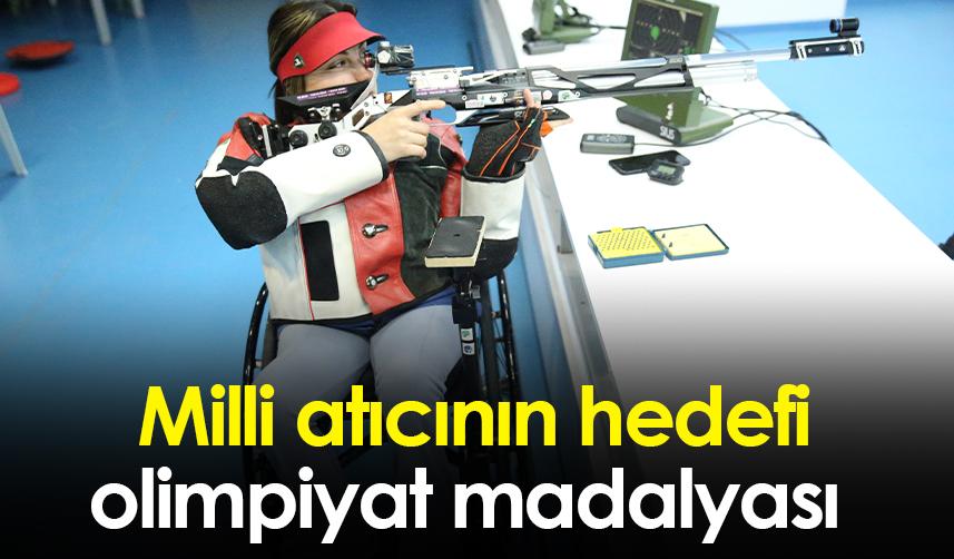 Milli atıcının hedefi olimpiyat madalyası
