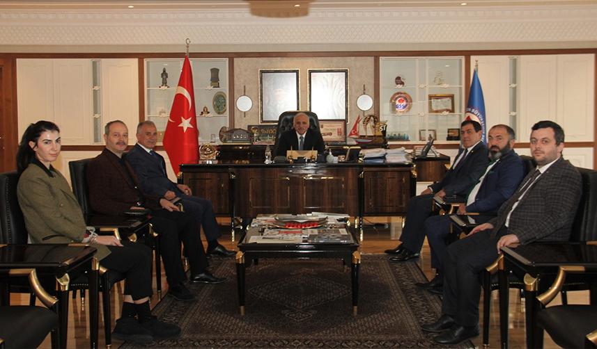 TTB'den Başkan Zorluoğlu'na ziyaret