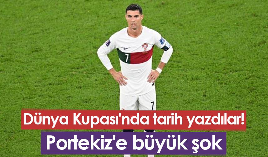 Dünya Kupası'nda tarih yazdılar! Portekiz'e büyük şok