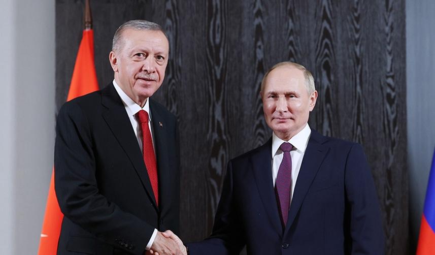 Cumhurbaşkanı Erdoğan, Putin ile görüştü