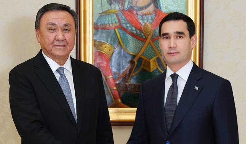 Türkmenistan Cumhurbaşkanı TDT Genel Sekreterini kabul etti 