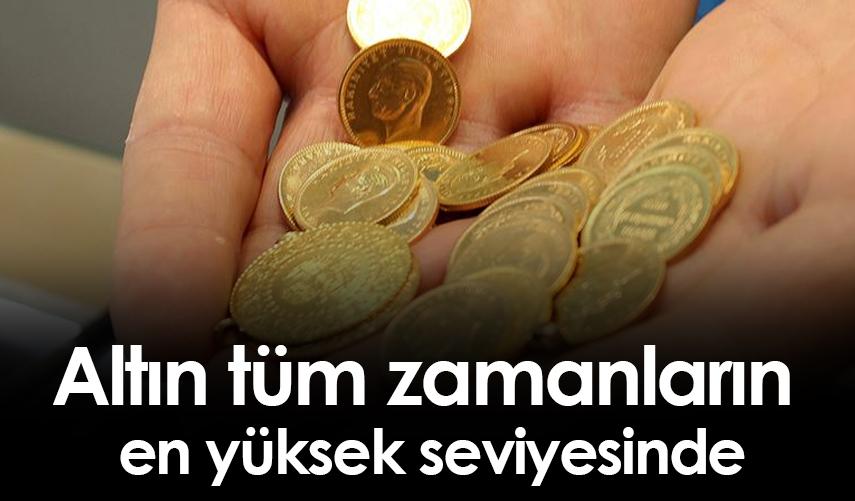 Altın tüm zamanların en yüksek seviyesinde