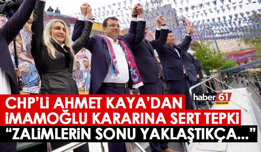 Ekrem İmamoğlu’na 2 yıl 7 ay 15 gün hapis cezası