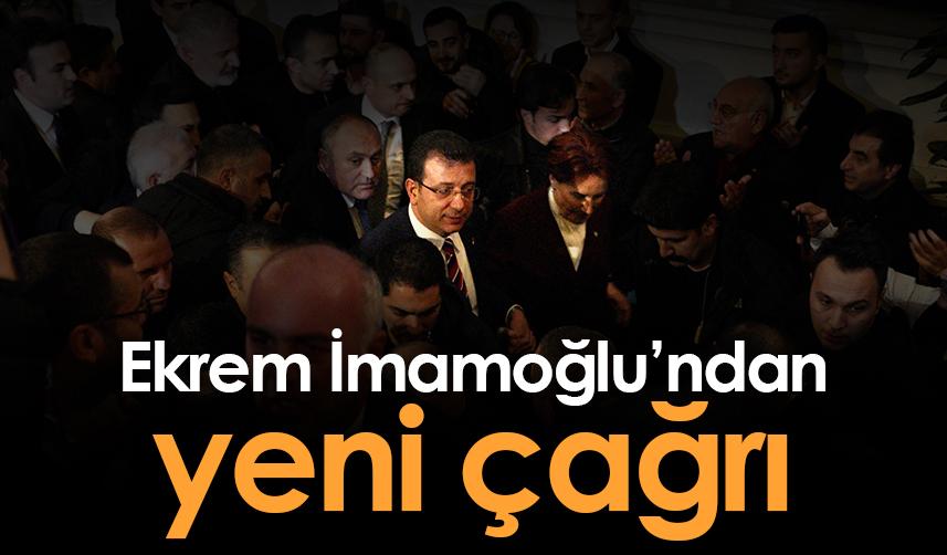 Ekrem İmamoğlu’ndan yeni çağrı! Sosyal medyadan duyurdu
