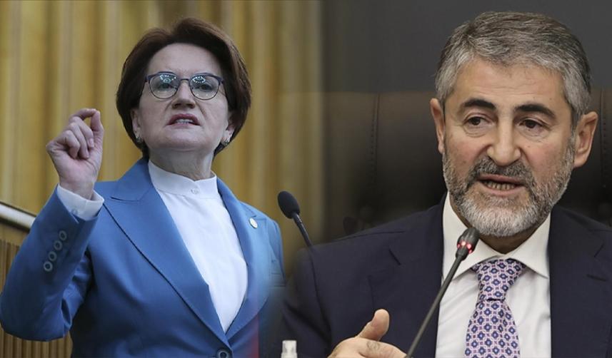 Meral Akşener'den Bakan Nebati'nin o açıklamasına tepki: Bu ne cürrettir
