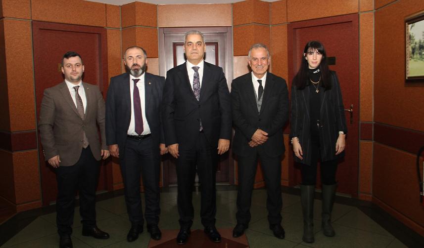 TTB'nin yeni seçilen başkan ve yöneticilerine ziyaretler devam ediyor