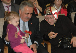 Bakan Rize'de moral depoladı