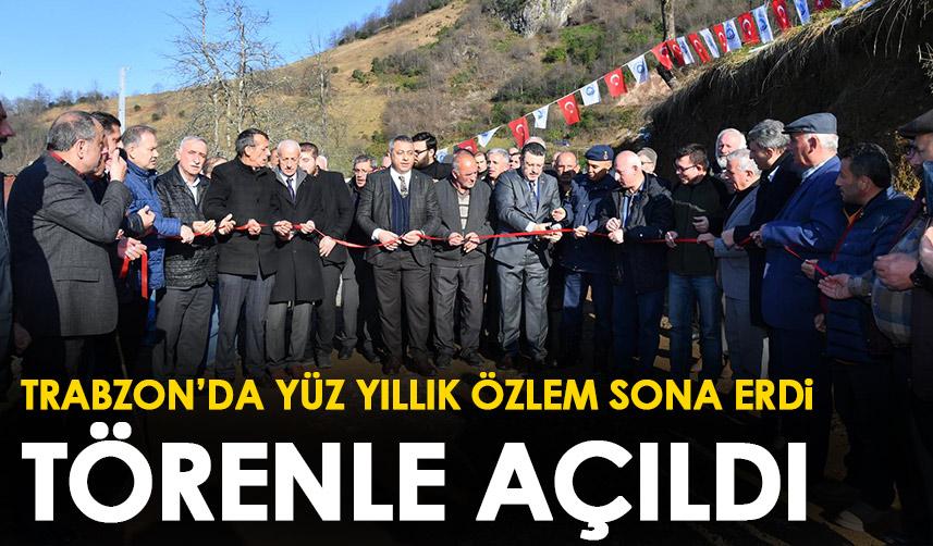 Başkan Genç, 100 yıldan beri özlem duyulan bağlantı yolunu açtı!