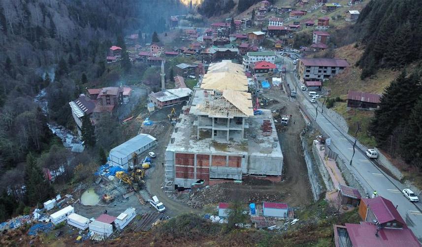 Ayder Yaylası’nda değişim hızla devam ediyor