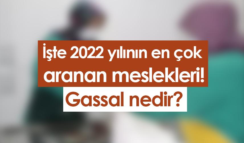İşte 2022 yılının en çok aranan meslekleri! Gassal nedir?