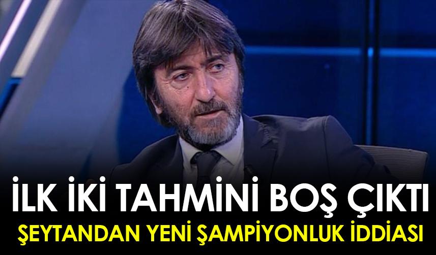 Rıdvan Dilmen'in yeni şampiyonluk iddiası