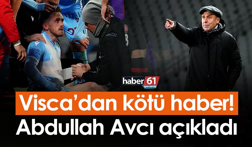 Abdullah Avcı’dan mağlubiyet sonrası açıklama: “Trabzonspor’a yakışmadı”