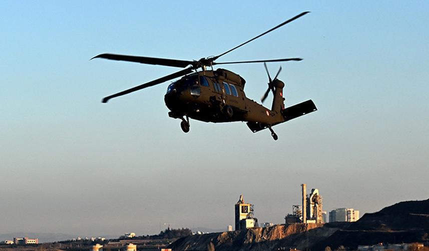 Jandarma Genel Komutanlığı envanterine katılan Türkiye'nin yeni helikopteri T70 tanıtıldı