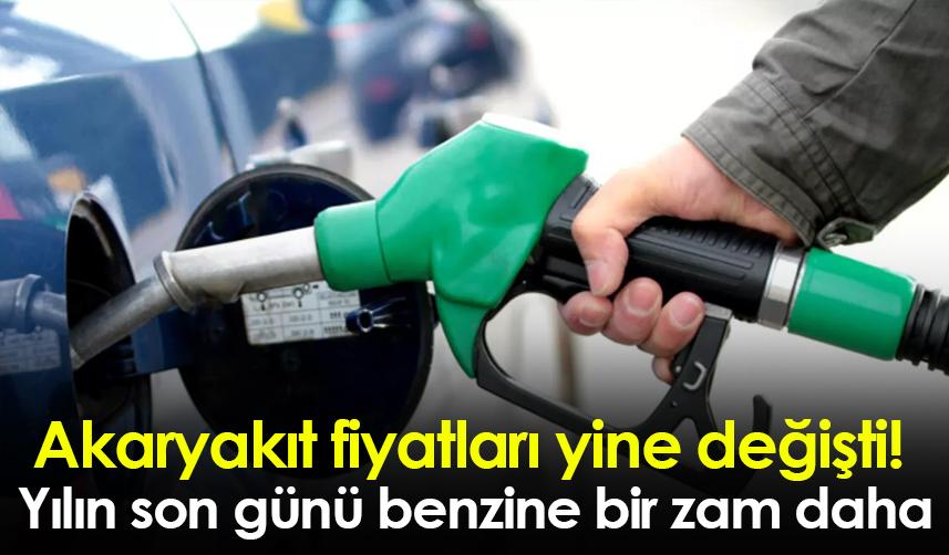 Yılın son gününde benzine zam: Litresi 84 kuruş arttı