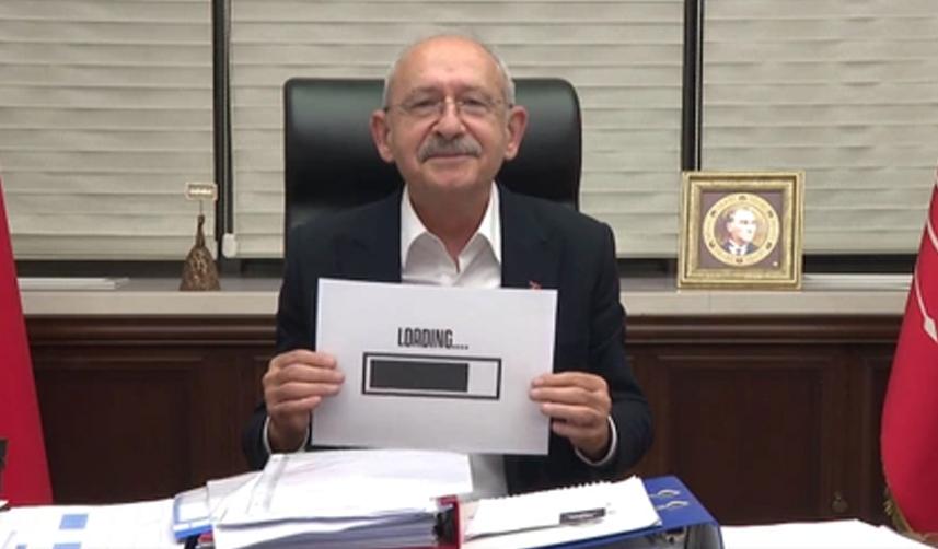 CHP lideri Kılıçdaroğlu'ndan yeni yıl mesajı: Loading halkım loading
