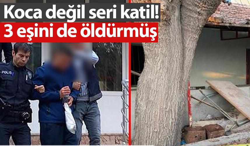 Koca değil seri katil! 3 eşini de öldürmüş