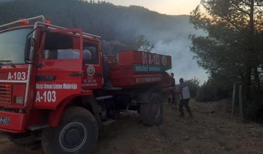 Osmaniye'de orman yangını 01 Ocak 2023