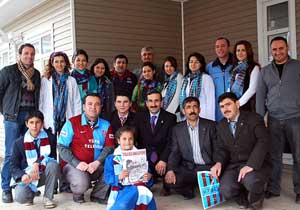 TS taraftarından örnek davranış