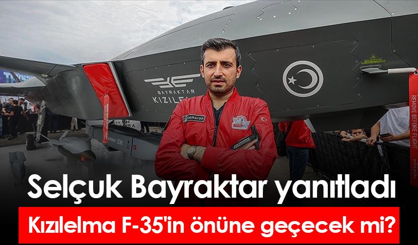 Selçuk Bayraktar yanıtladı: Kızılelma F-35'in önüne geçecek mi?
