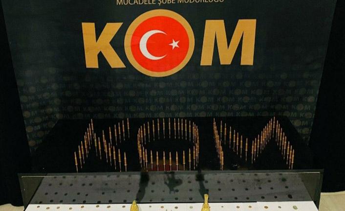 Yüksekova'da 111 adet sikke ele geçirildi