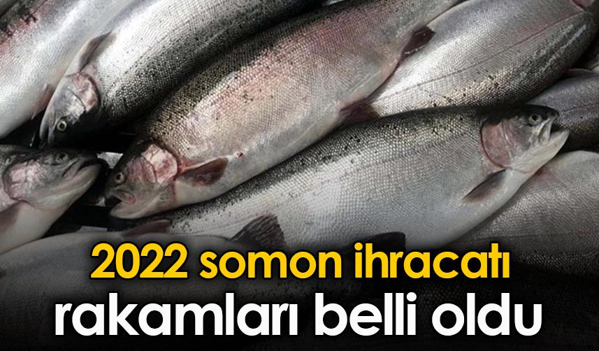 2022 somon ihracatı rakamları belli oldu