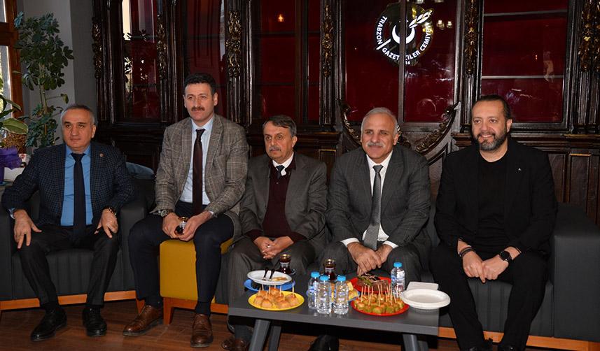 Başkan Zorluoğlu’ndan gazetecilere 10 Ocak ziyareti
