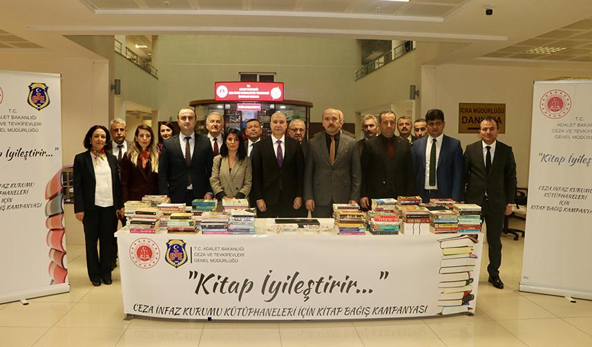 Trabzon'da cezaevi kütüphaneleri için kitap bağışı kampanyası başlatıldı