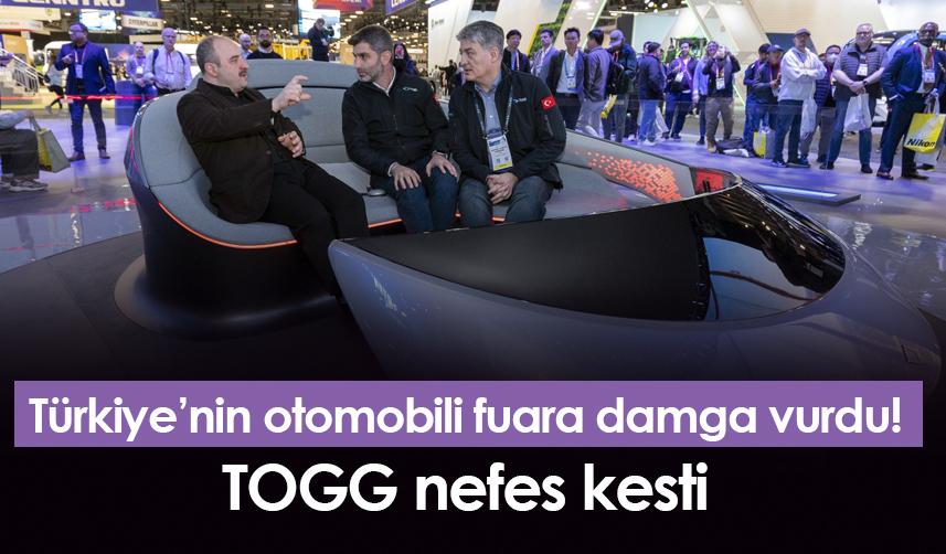 Türkiye’nin otomobili fuara damga vurdu! TOGG nefes kesti