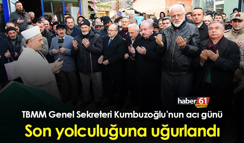 TBMM Genel Sekreteri Kumbuzoğlu'nun babası son yolculuğuna uğurlandı