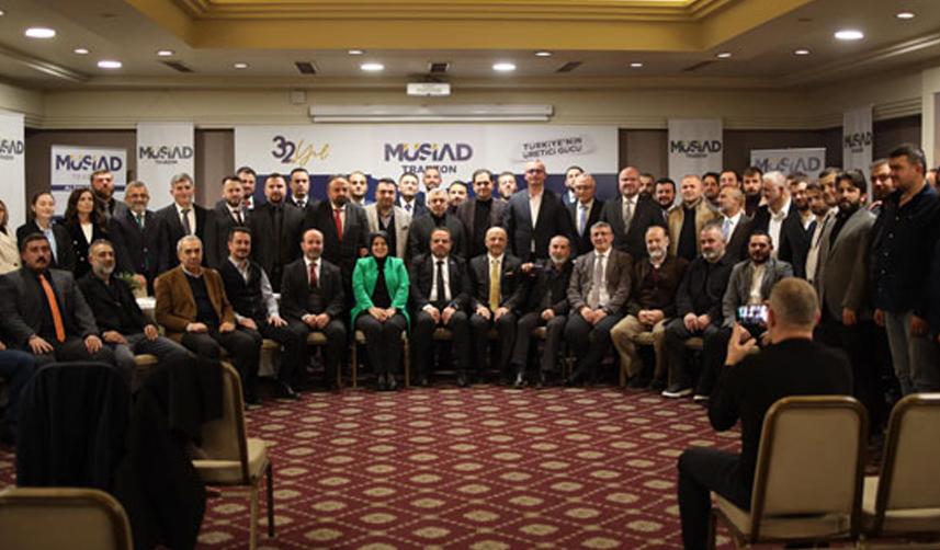 MÜSİAD Trabzon'da genel kurul! Zafer Ofluoğlu güven tazeledi