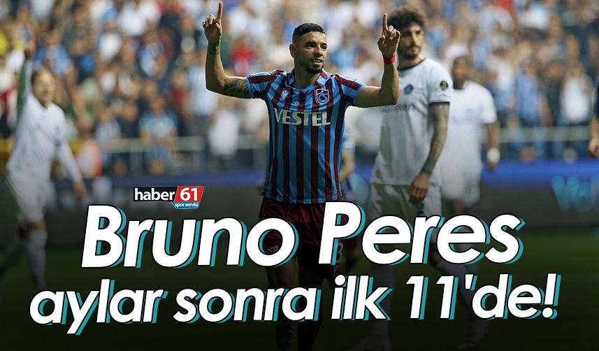 Trabzonspor’un yıldızı Bruno Peres 266 gün sonra sahada