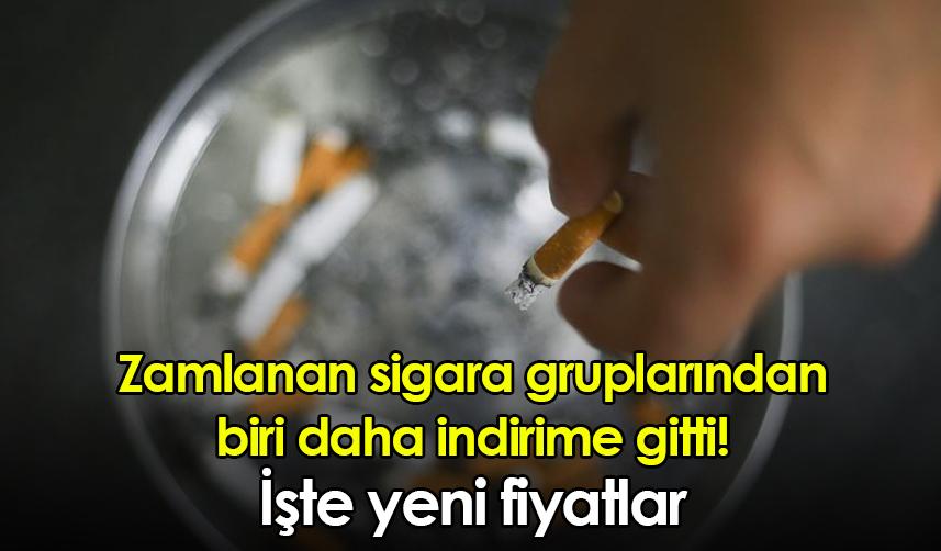 Zamlanan sigara gruplarından biri daha indirime gitti! İşte yeni fiyatlar
