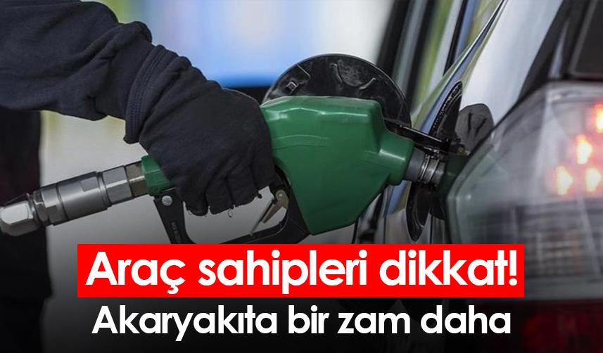 Motorine bir zam daha: Fiyat 23 liranın üzerine çıktı