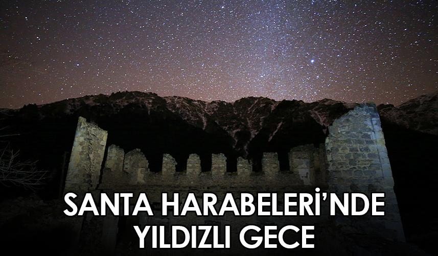 Santa Harabeleri'nde yıldızlı gece
