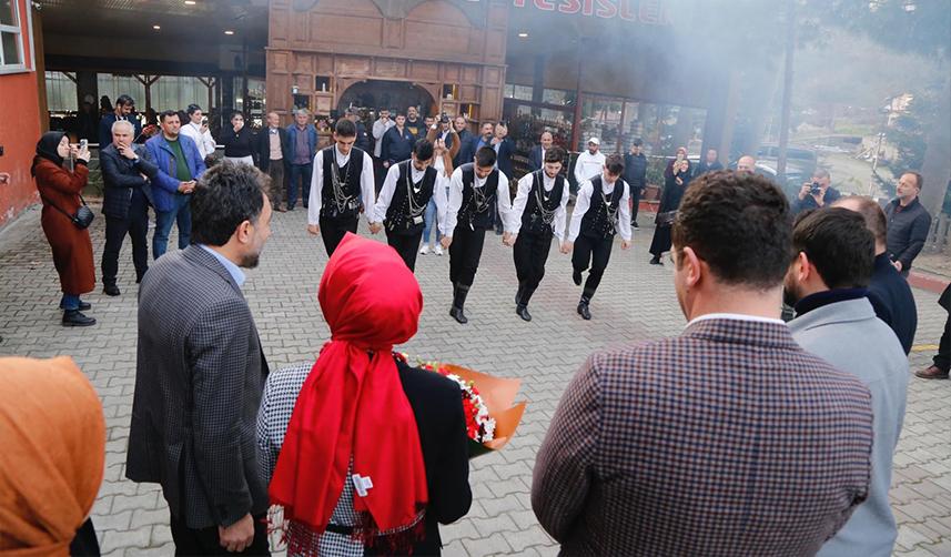 AK Parti Milletvekili Ayvazoğlu'na Trabzon'da coşkulu karşılama