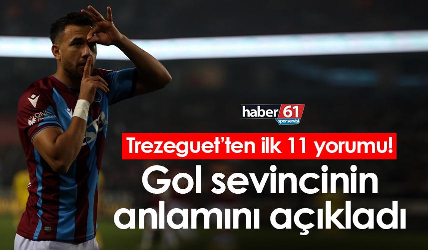 Trezeguet: “Gol sevincim, hakkımda konuşanlara cevaptı”