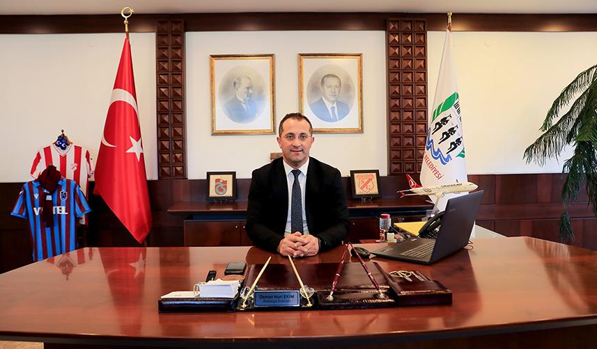 Akçaabat Belediye Başkanı Ekim'den Regaip Kandili mesajı