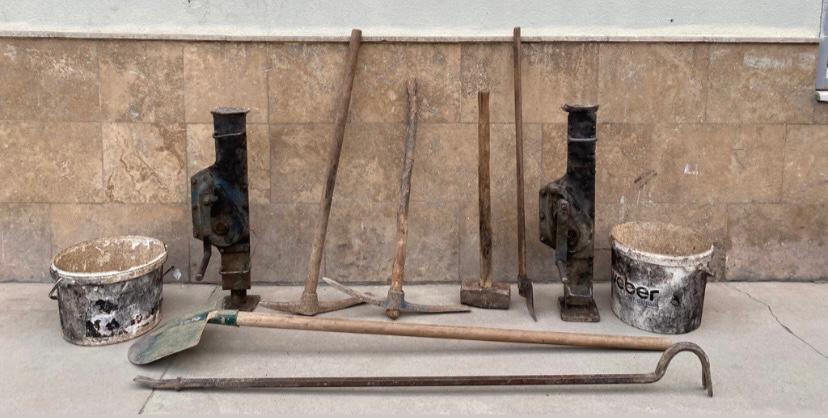 Tokat'ta kaçak kazı yapan 3 şüpheli suçüstü yakalandı