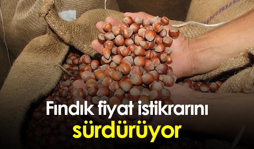 Fındık fiyat istikrarını sürdürüyor