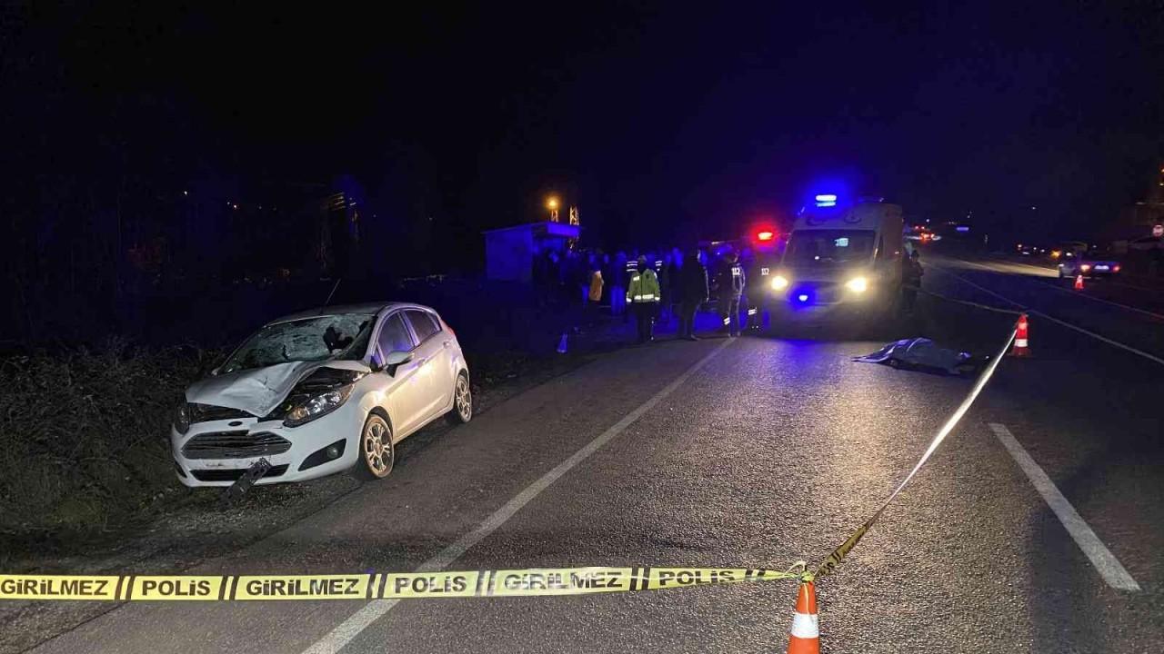 Otomobilin çarptığı yaya hayatını kaybetti 27 Ocak 2023