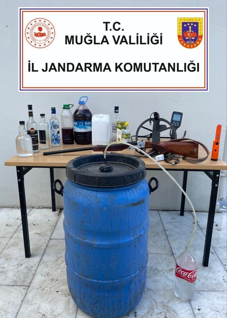 Yatağan’da sahte alkol operasyonu