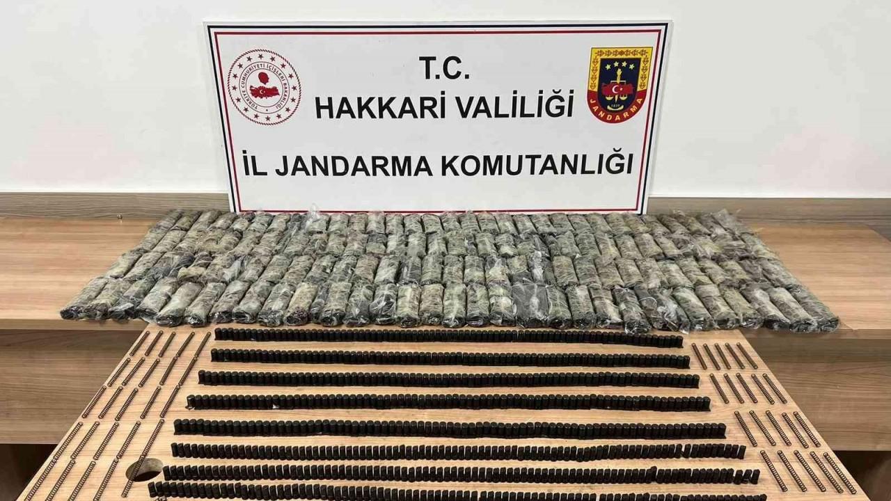 Çok sayıda tabanca parçası ele geçirildi