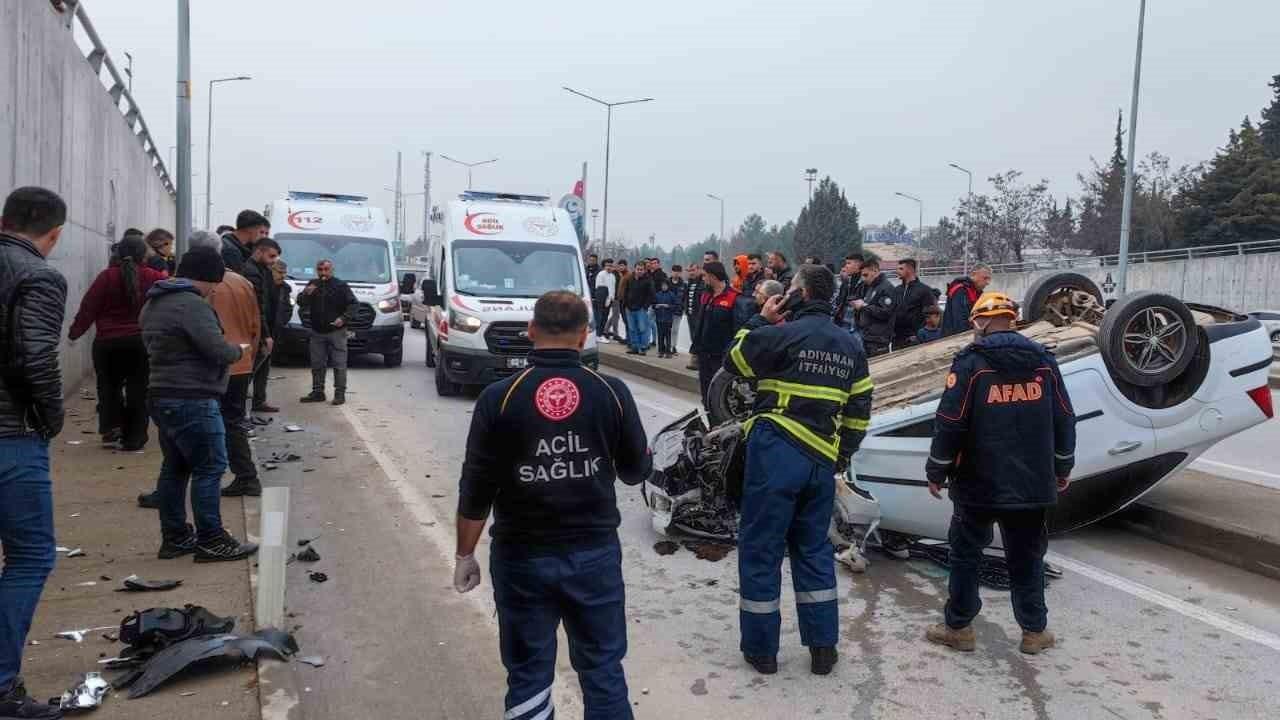 Otomobil takla attı: 1 yaralı