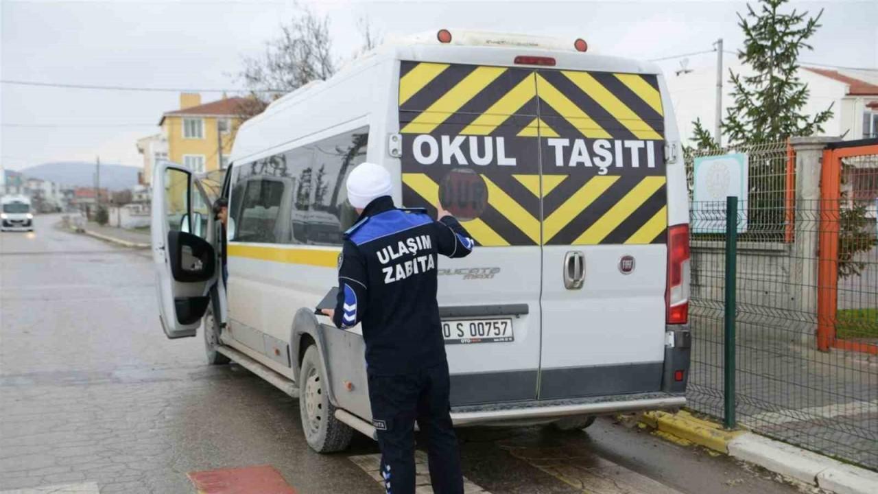 Büyükşehir’den Okul servislerine sıkı denetim