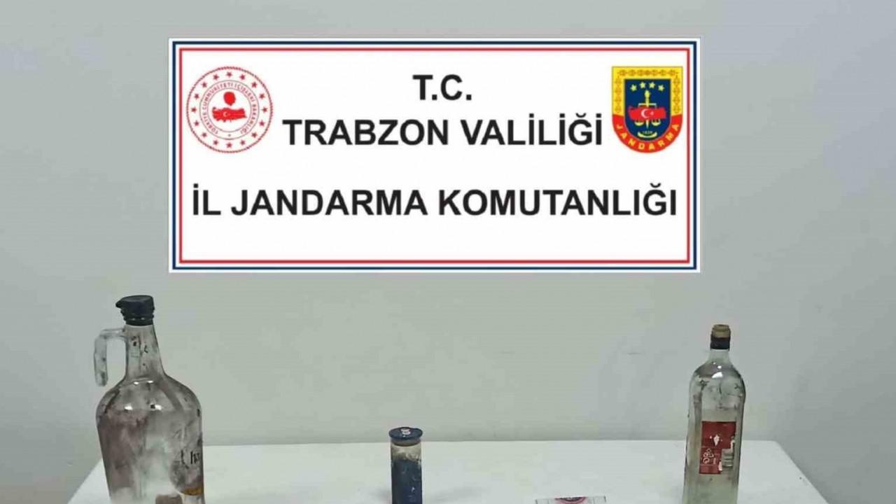 Trabzon’da jandarmadan uyuşturucu operasyonu: 1 gözaltı, 5 kişiye işlem
